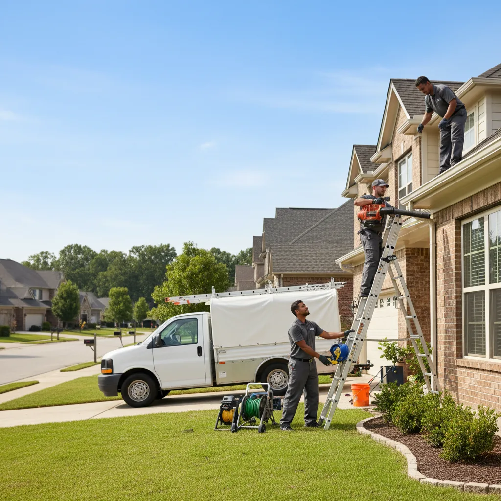 Home Gutter Service in Frederick, OK near me